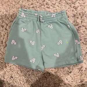 Pekkle kids Green Dainty Floral Shorts 4T. Spring, Summer, beach, park, vacation